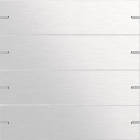 GIRA 502417 Wippenset 4fach Tastsensor4 TS4 Aluminium (eloxiert)