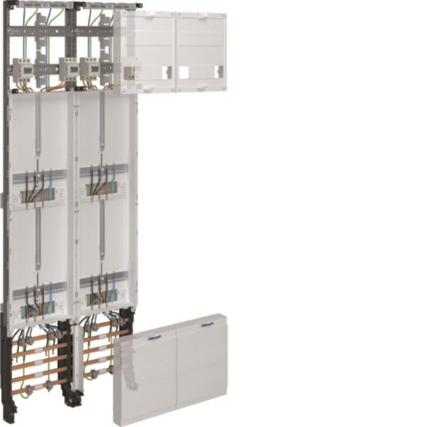 Hager Komplettfeld univers Z 4 ZK53X7T Zählerplätze 3P.H=1350mm 2-feldig