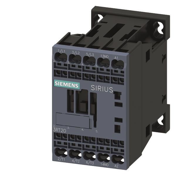 Siemens 3RT20162AP01 Schütz AC-3 4kW/400V 1S 230VAC 50/60Hz 3p S00