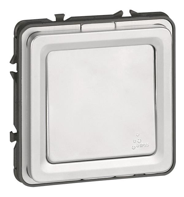 Legrand 077811 Universal Aus-/Wechsel (SL) 1p n.bel. Soliroc IP55 IK10 grau