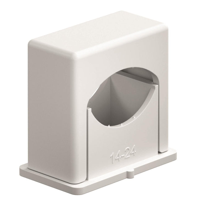 OBO 3051 LGR Druck-ISO-Schelle 14-24mm PS lichtgrau RAL7035 2101033
