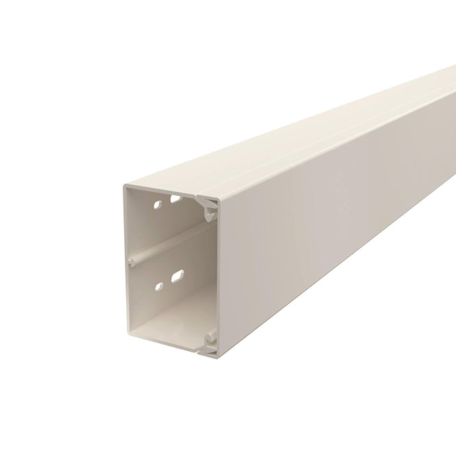 OBO WDK60090RW Wand-u.Deckenkanal m.Bodenlochung 60x90x2000 PVC 6191207