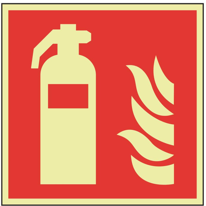 HEIN 47230 PERMALIGHT power Brandschutzzeichen Feuerlöscher ASR/ISO