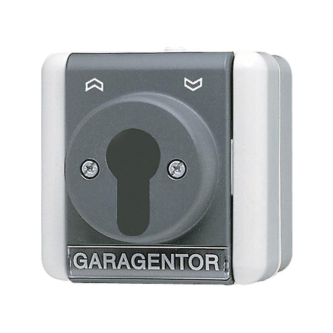 JG APWG WG 800 Aus/Wechsel 806.18W 1polig Schlüsselschalter grau/anthrazit