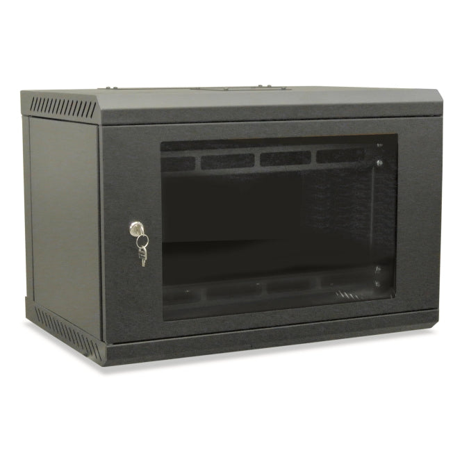 Televes Wandverteiler 19z 6HE MSR196 533106 montiert schwarz RAL 9005