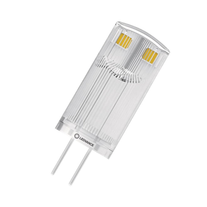 LEDV LED PIN 0,9-10W/827 100lm 12V G4 320° 15000h 33x12mm EEK F