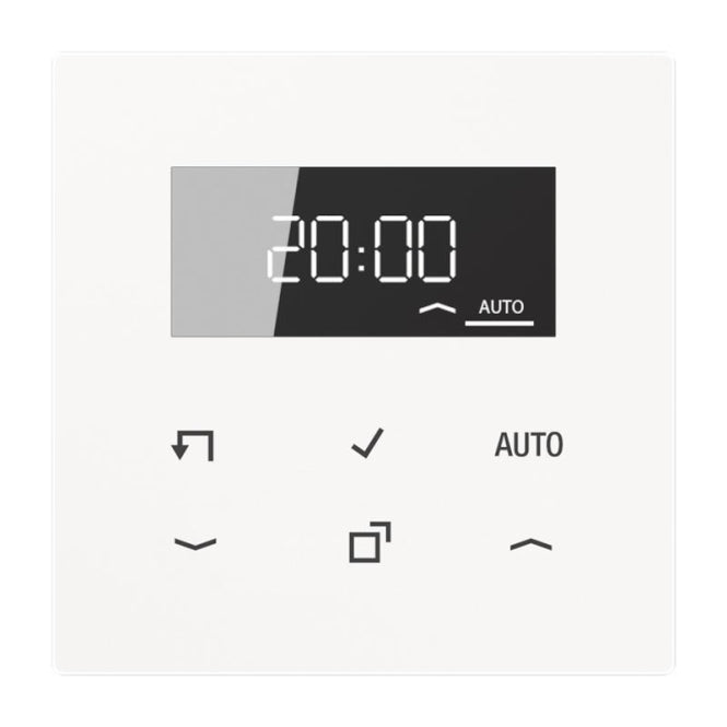 Jung Timer Standard m.Display LS1750DWW alpinweiß