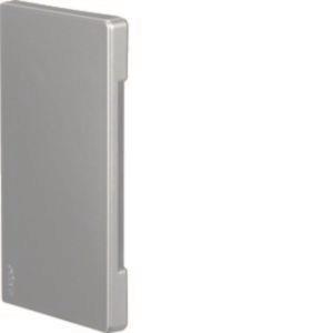 Hager Endstück kaschierend BR651306LAN hfr PC/ABS zu BR/A OT80mm lackiert Alu