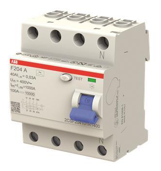 ABB Compact-Fi 4X25A/0,03A ** F204A-25/0,03