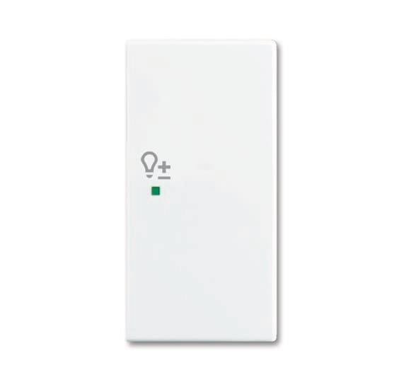 BJ Wippe/R 2f Dimmer 6234-22-914 alpinweiß Busch-free@home balance SI