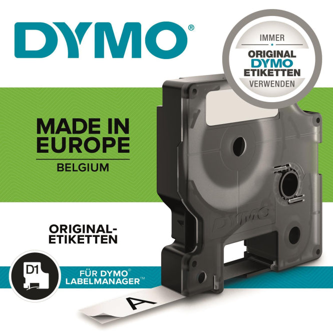 DYMO D1-Schriftband S0720830 19mm x 7m schwarz auf weiß