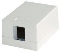 TG Modul-Aufnahme 1-fach Ap H02000A0064 compact 46x64 alpinweiß, für 1 AMJ/UMJ-