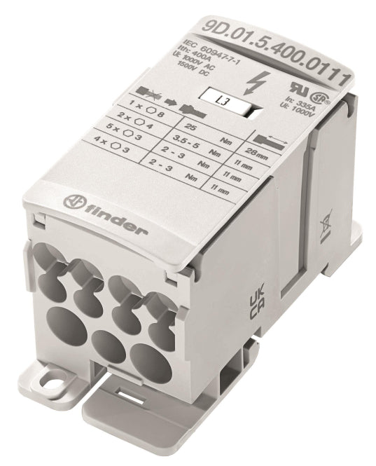 Finder Schienenanschlussblock 400 A 9D.01.5.400.0111