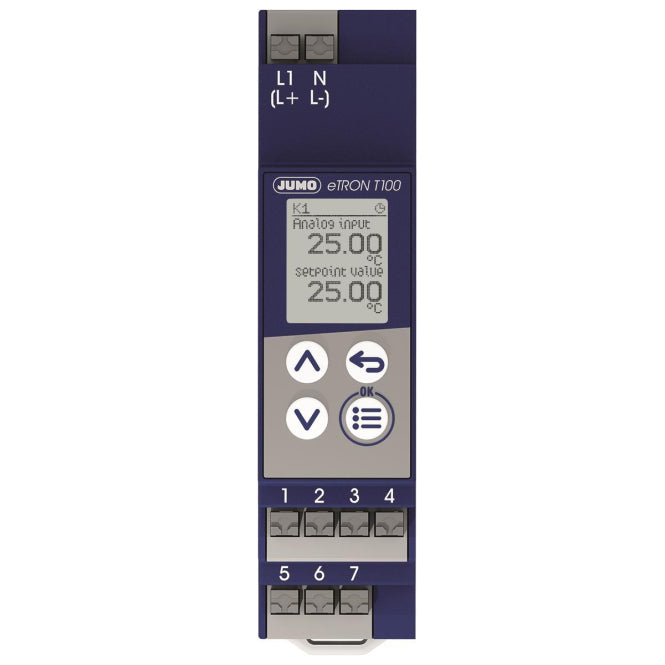 Jumo Digitaler 701052/8-01-02-00/000 Thermostat, 230 V, Pt100, 00721265