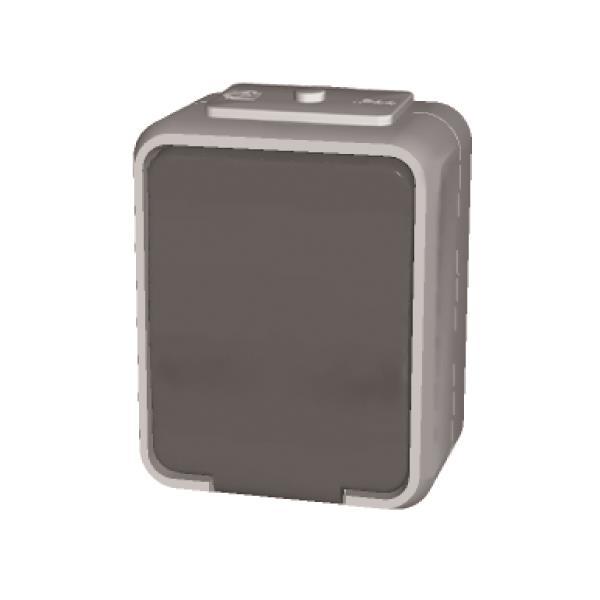 ELSO APWG Aqua-Top Schuko 445009 1fach licht-/basaltgrau