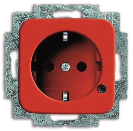BJ Duro 2000 SI Schuko 20EUCBL-14-212 Kombi mit LED Beleuchtung orange