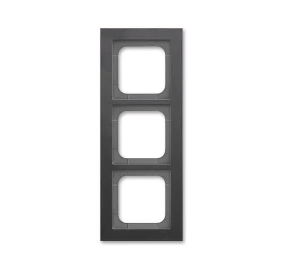 BJ Abdeckrahmen schwarz matt 1723-275 Rahmen Busch-axcent