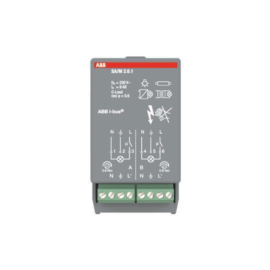 ABB Schaltaktormodul 2fach SA/M2.16.1 16A 2CDG110100R0011