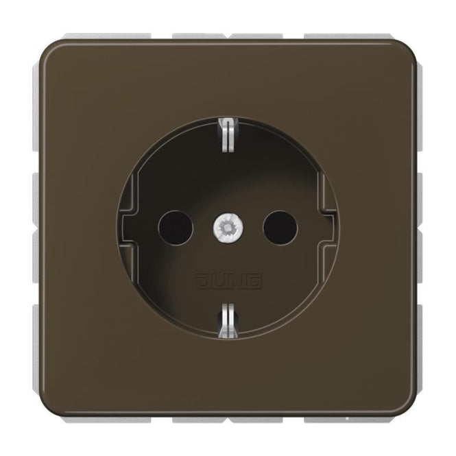 JG SCHUKO Steckdose CD1520BR 16A 250V CD braun