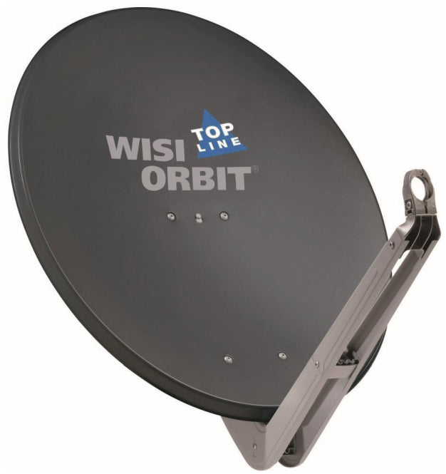 WISI Sat-Offsetantenne 85cm OA85H Aluminium graphitgrau