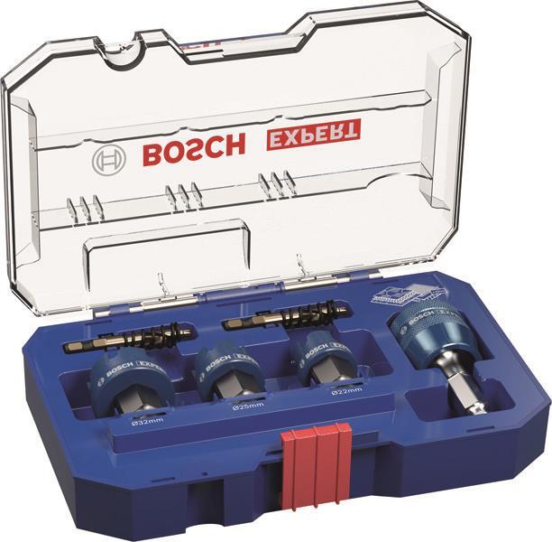 Bosch EXPERT Lochsäge Carbide 2608900502 SheetMetal 6tlg Set 22/25/32mm