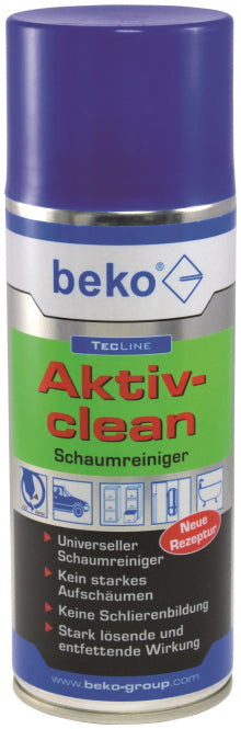 BEKO Schaumreiniger Activclean 2991400 !!! 400ml Spray-Dose TecLine