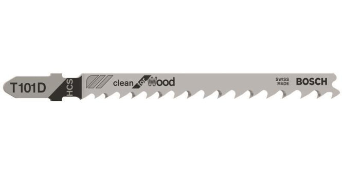 Bosch Stichsägeblatt Holz 2608630032 100mm 5er-Pack T 101 D