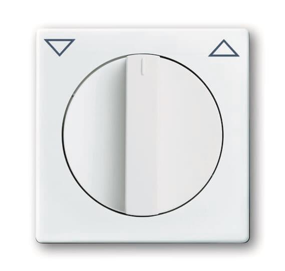 BJ carat Abdeckung für Jalousie- 1740-84 Schalter/-taster davos/ studioweiss