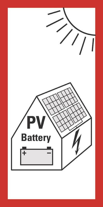 HEIN 39194 Hinweisschild HEIN_39194 Photovoltaik-anlage VDE PF 200x100mm
