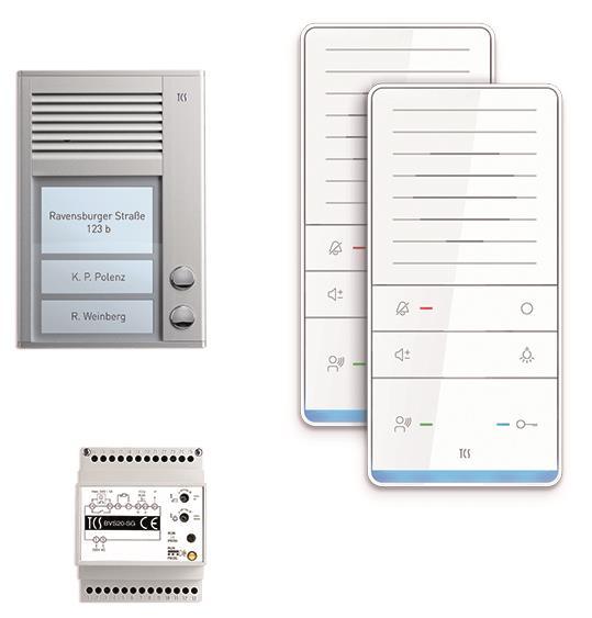 TCS audio:pack AP für PAAF011/001 1 Wohneinheit m.Außenstation PAK 1