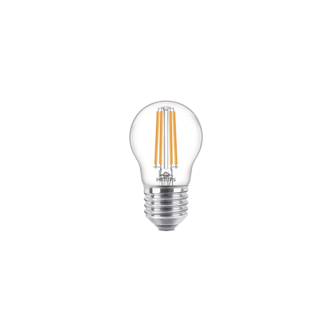 PHIL CorePro LEDluster 6,5-60W/827 Tropfen E27 806lm Glas klar EEK E