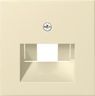 GIRA 027001 Abdeckung UAE/IAE+Netzwerk System 55 Cremeweiß glänzend