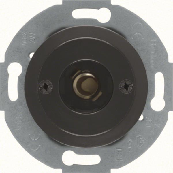 BER S1930 Drucktaster und Licht- 510401 signal E10 schwarz Schliesser