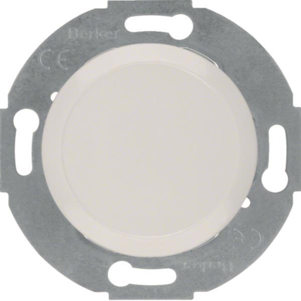 BER S1930 Blindabdeckung 67100920 mit Sockel polarweiss