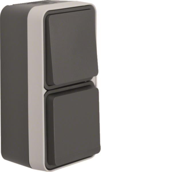 Ber APWG Kombination W.1 47803515 Wechsel + Schuko lichtgrau