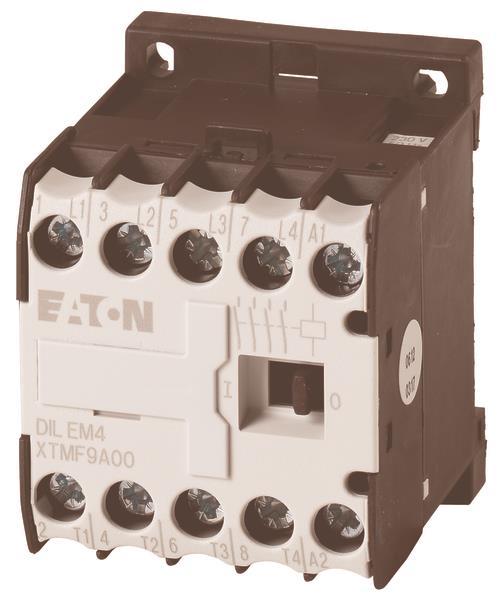 EATON DILEM4 400V50Hz 440V60Hz 051806 Leistungs schütz 4p 4kW 400V AC3 051806