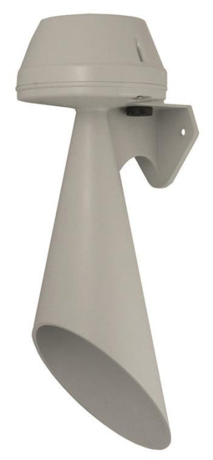 Sirena Signalhupe groß 110dB H110T230G 3Töne 40-260VACDC Sockel grau