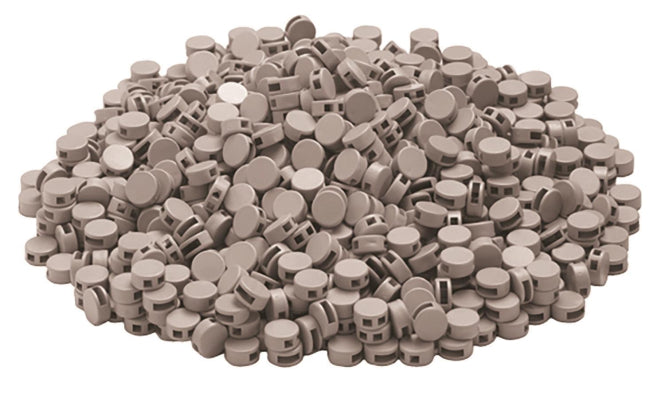 Cimco Kunststoffplomben 8mm Ø 140738 orange