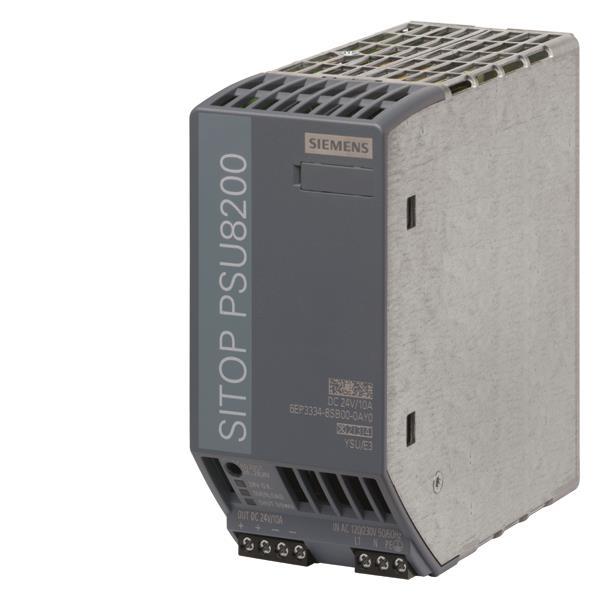 Siemens 6EP33348SB000AY0 SITOP PSU8200 24V/10A geregelte Stromvers. 24VDC/10A