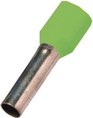 Intercable ICIAE0346HGRÜ Aderendhülse DIN46228T4 0,34qmm 6mm verz. hellgrün