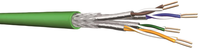 Datenkabel UC900SS23/1 4P PUR Cat7 grün 1000 m Trommel 4x2 AWG 23 60015299