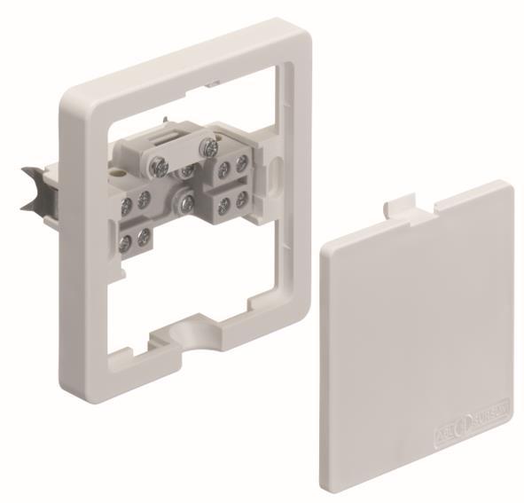 ABL UP Herdanschlussdose 2506110 1fach für 5x2,5mm weiss