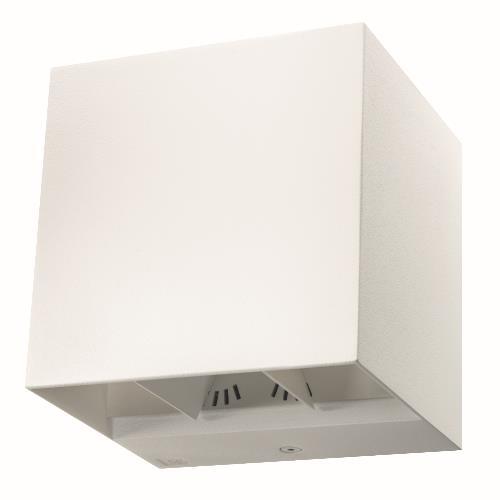 SGL Wandleuchte ARTES IP65 weiss 641701 8W 480lm 3000K dim, Winkel verstellbar