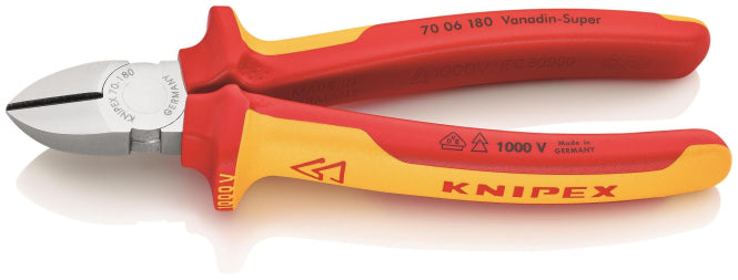 Knipex VDE-Seitenschneider 180mm 7006180
