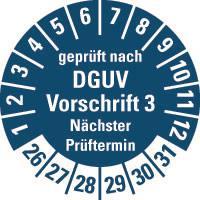 HEIN 185659 Prüfpl.DGUV3 NP 26-31,bl,PF,Ø20mm,500/RO