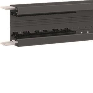 Hager Brüstungsk.Unterteil BRN6513019011 Profil Einbau PVC 65x130 graphitschwarz
