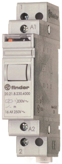 Finder Stromstossschalter 20.21.8.230.4000 1S 16A 230VAC