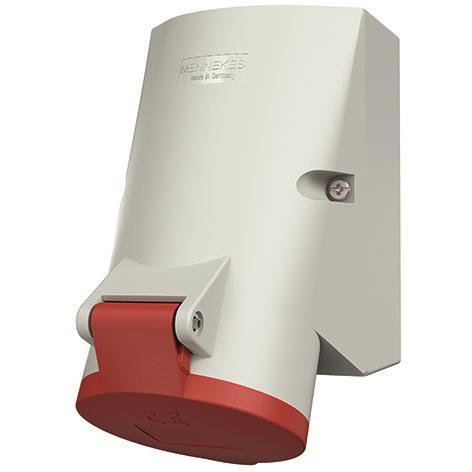 Mennekes 16A5P 6H400V Wanddose 20235A IP44 HW/VN hochwärmebeständig
