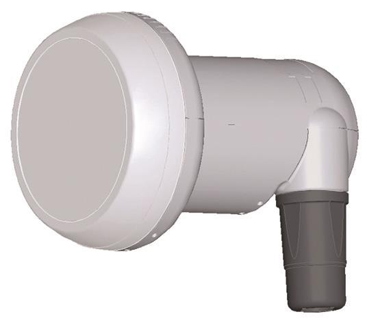 KATH Universal-Single-LNB KEL 411 10,70-12,75GHz, 1 Ausgang