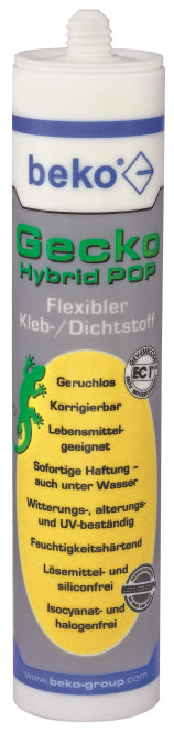 BEKO Einkomponenten-Kleber weiß 2403101 !!! 310ml Kartusche Tackcon Shore 45